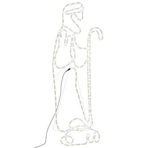 ŚWIĄTECZNA DEKORACJA PASTUSZEK I BARANEK 168 LED 102,5X35CM