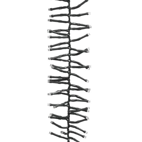 SZNUR LAMPEK LED 1000 DIOD W KOLORZE CIEPŁEJ BIELI 11M PVC