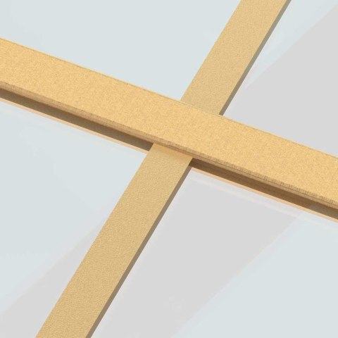 DRZWI PRZESUWNE ZŁOTE 76X205CM PRZEZROCZYSTE SZKŁO ESG