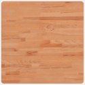 BLAT STOŁU 60X60X4CM KWADRATOWY LITE DREWNO BUKOWE