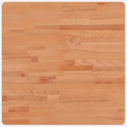 BLAT STOŁU 60X60X4CM KWADRATOWY LITE DREWNO BUKOWE