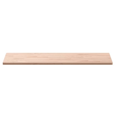 BLAT STOŁU 80X40X1,5CM PROSTOKĄTNY LITE DREWNO BUKOWE
