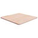 KWADRATOWY BLAT DO STOLIKA 50X50X1,5CM SUROWE DREWNO DĘBOWE