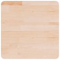 KWADRATOWY BLAT DO STOLIKA 50X50X1,5CM SUROWE DREWNO DĘBOWE