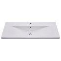 UMYWALKA WPUSZCZANA 101X39,5X18,5CM CERAMICZNA BIAŁA