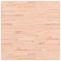 BLAT DO STOŁU 80X80X1,5CM KWADRATOWY LITE DREWNO BUKOWE