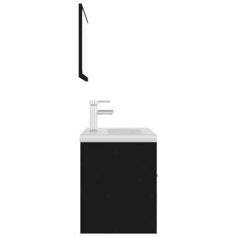 ZESTAW MEBLI ŁAZIENKOWYCH CZARNY