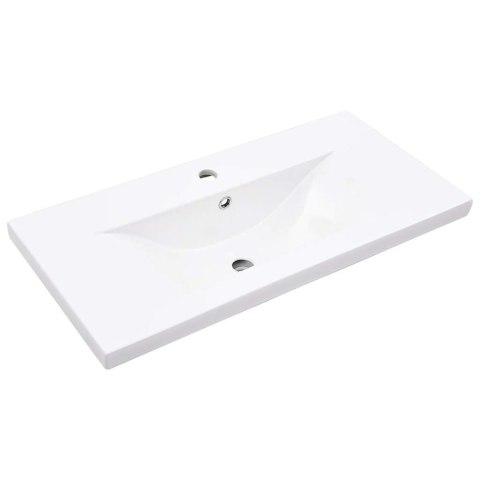 2-CZĘŚCIOWY ZESTAW MEBLI ŁAZIENKOWYCH KOLOR STAREGO DREWNA