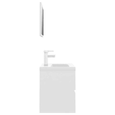 ZESTAW MEBLI ŁAZIENKOWYCH BIAŁY