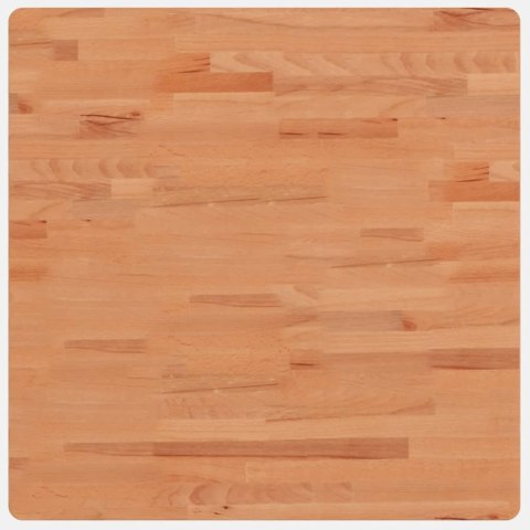 BLAT STOŁU 70X70X2,5CM KWADRATOWY LITE DREWNO BUKOWE