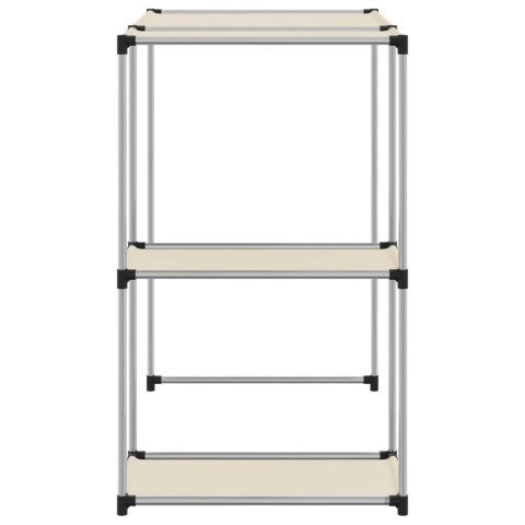 REGAŁ NA PRALKĘ KREMOWY 87X55X90,5CM ŻELAZO