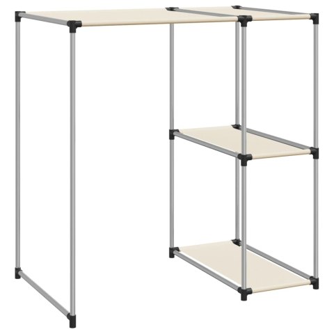 REGAŁ NA PRALKĘ KREMOWY 87X55X90,5CM ŻELAZO