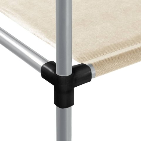 REGAŁ NA PRALKĘ KREMOWY 87X55X90,5CM ŻELAZO