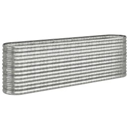 PODWYŻSZONA DONICA STAL OCYNKOWANA 224X40X68CM