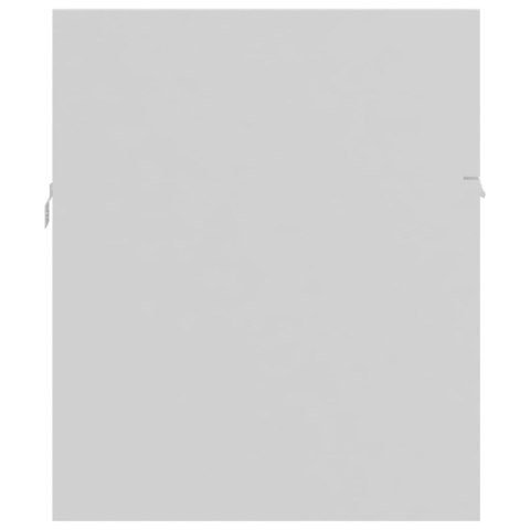 SZAFKA Z WBUDOWANĄ UMYWALKĄ BIAŁA