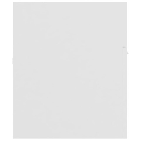 SZAFKA Z WBUDOWANĄ UMYWALKĄ BIAŁA 100X38,5X46CM