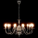 ŻYRANDOL SREBRNY 12 ŻARÓWEK E14