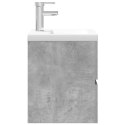 2-CZĘŚCIOWY ZESTAW MEBLI ŁAZIENKOWYCH SZAROŚĆ BETONU
