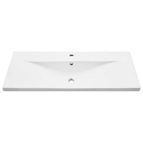 SZAFKA POD UMYWALKĘ Z DRZWIAMI CZARNY DĄB 100X39X62CM