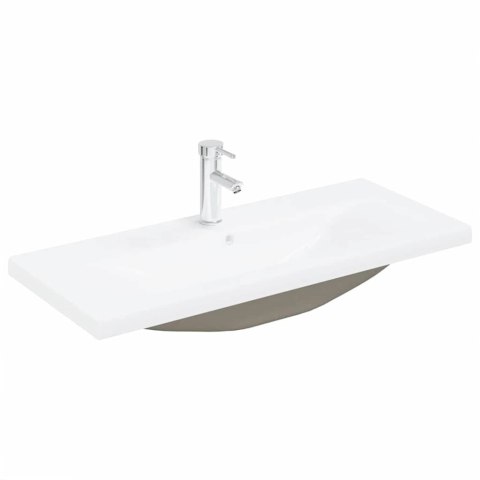 SZAFKA POD UMYWALKĘ Z DRZWIAMI CZARNY DĄB 90X39X62CM