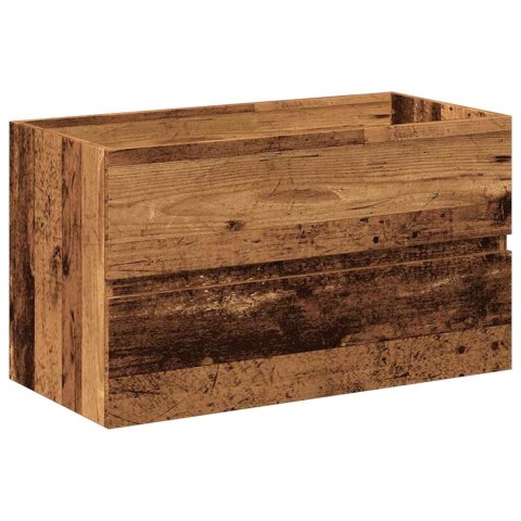 ZESTAW MEBLI ŁAZIENKOWYCH KOLOR STAREGO DREWNA