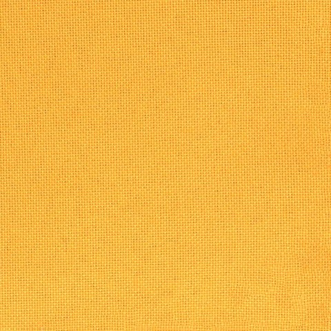 HOKERY 2 SZT. MUSZTARDOWE TAPICEROWANE TKANINĄ