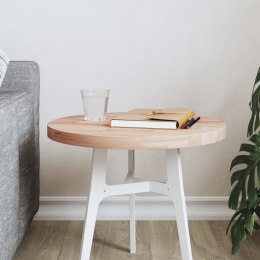 BLAT DO STOLIKA Ø40X2,5CM OKRĄGŁY LITE DREWNO BUKOWE