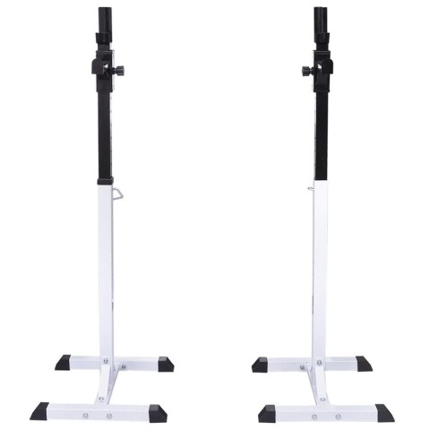 STOJAK NA SZTANGĘ W ZESTAWIE ZE SZTANGĄ I HANTLAMI 30,5 KG