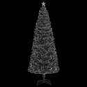 SZTUCZNA CHOINKA Z LAMPKAMI I STOJAKIEM 240CM WŁÓKNO OPTYCZNE