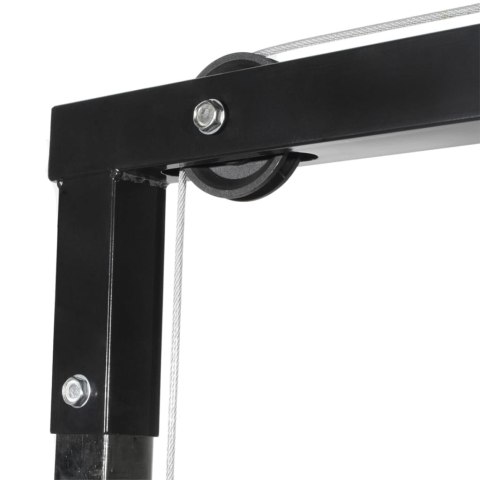 WYCIĄG DO ĆWICZEŃ I ZESTAW SZTANGI Z HANTLAMI 30,5KG