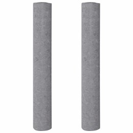 FILCOWE MATY MALARSKIE 2 SZT. 10M 280G/M² SZARE