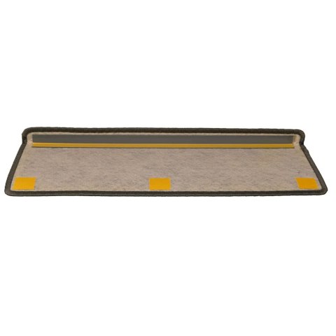 MATY NA SCHODY SAMOPRZYLEPNE SISAL-LOOK 30 SZT. 65X21X4CM