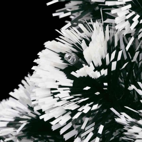 SZTUCZNA CHOINKA Z LAMPKAMI I STOJAKIEM 210CM, WŁÓKNO OPTYCZNE