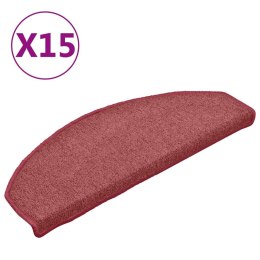 MATY NA SCHODY 15 SZT. 65X24X4CM BORDEAUXPÓŁOKRĄGŁE DUŻE