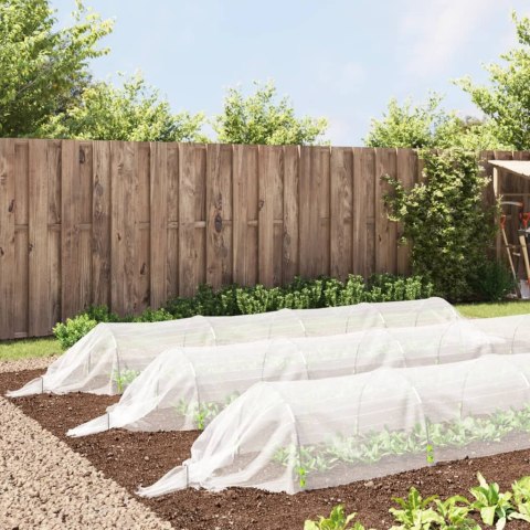 TUNELE OGRODOWE Z SIATKI 3 SZT. 1,5X5 M WŁÓKNO SZKLANE