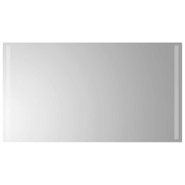 LUSTRO ŁAZIENKOWE Z LED, 90X50 CM