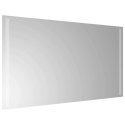 LUSTRO ŁAZIENKOWE Z LED, 90X50 CM