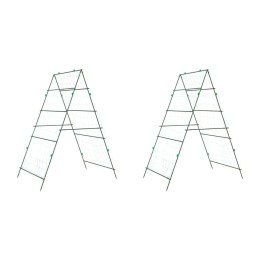 KRATKI OGRODOWE DO PNĄCZY KSZTAŁT LITERY A 2 SZT. STAL