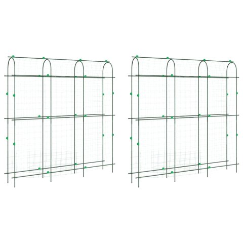 KRATKI OGRODOWE DO PNĄCZY RAMA W KSZTAŁCIE U 2 SZT. STAL