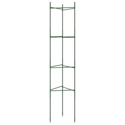 VidaXL Podpórki na pomidory, 2 szt., 154 cm, stal i PP