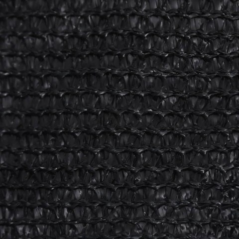 ŻAGIEL PRZECIWSŁONECZNY OGRODOWY MARKIZA TARAS 160G/M² CZARNY 2,5X4,5M