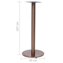 NOGA DO STOLIKA BISTRO ZŁOTA Ø45X107CM STAL NIERDZEWNA