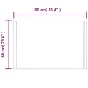 LUSTRO ŁAZIENKOWE Z LED 60X90CM