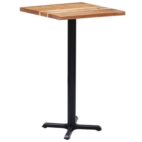NOGA DO STOLIKA BISTRO CZARNA 56X56X107CM ŻELIWO