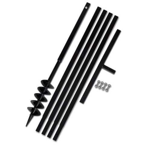 ŚWIDER GLEBOWY Z UCHWYTEM 100MM PRZEDŁUŻANY 5M STAL