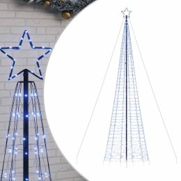 CHOINKA ŚWIĄTECZNA LED KOLCAMI 1534 DIODY LED NIEBIESKI 500CM