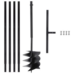 ŚWIDER GLEBOWY Z UCHWYTEM 250MM PRZEDŁUŻANY 4M STAL