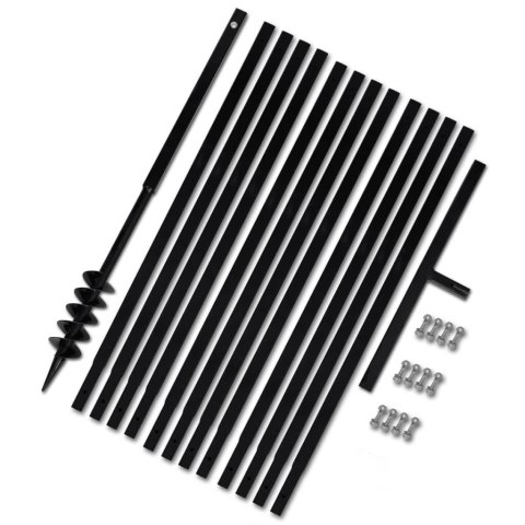 ŚWIDER GLEBOWY Z UCHWYTEM 80MM PRZEDŁUŻANY 13M STAL