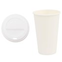 PAPIEROWE KUBKI Z POKRYWKAMI 1000 SZT. 16OZ 400ML