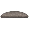 SAMOPRZYLEPNE NAKŁADKI NA SCHODY 15 SZT. 56X17X3CM BRĄZOWY BEŻ